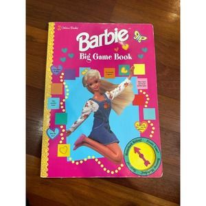 Vintage Barbie Big Game Book 1997 by Golden Books
